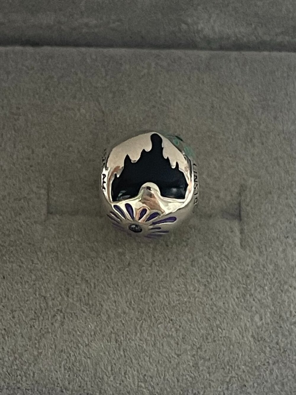 Pandora Disneyland Bead Charm S925 Sterling Silver Jewelry
